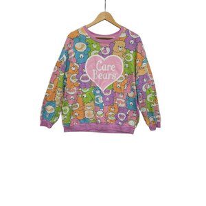 CARE BEARS Hybrid Apparel Multicolor Heart Sweatshirt Women's Size XXL
